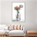 Picture of Flower In Bottle _GroupedProduct_Rectangle_Portrait_Canvas_Framed_