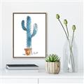 Picture of Cactus _GroupedProduct_Rectangle_Portrait_Canvas_Framed_