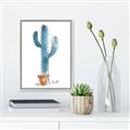 Picture of Cactus _GroupedProduct_Rectangle_Portrait_Canvas_Framed_