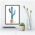 Picture of Cactus _GroupedProduct_Rectangle_Portrait_Canvas_Framed_