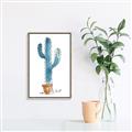 Picture of Cactus _GroupedProduct_Rectangle_Portrait_Canvas_Framed_