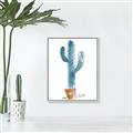Picture of Cactus _GroupedProduct_Rectangle_Portrait_Canvas_Framed_