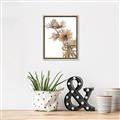 Picture of Linen Daisies _GroupedProduct_Rectangle_Portrait_Canvas_Framed_
