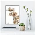 Picture of Linen Daisies _GroupedProduct_Rectangle_Portrait_Canvas_Framed_