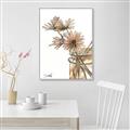 Picture of Linen Daisies _GroupedProduct_Rectangle_Portrait_Canvas_Framed_