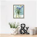 Picture of Street Flower In Bottle Water _GroupedProduct_Rectangle_Portrait_Canvas_Framed_