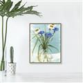 Picture of Street Flower In Bottle Water _GroupedProduct_Rectangle_Portrait_Canvas_Framed_