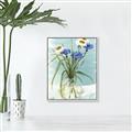 Picture of Street Flower In Bottle Water _GroupedProduct_Rectangle_Portrait_Canvas_Framed_