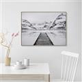 Picture of Winter Bridge _GroupedProduct_Rectangle_Landscape_Photography _GroupedProduct_Rectangle_Landscape_Canvas_Framed_
