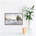 Picture of View In France _GroupedProduct_Rectangle_Landscape_Canvas_Framed_