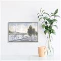 Picture of View In France _GroupedProduct_Rectangle_Landscape_Canvas_Framed_