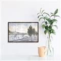 Picture of View In France _GroupedProduct_Rectangle_Landscape_Canvas_Framed_