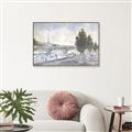Picture of View In France _GroupedProduct_Rectangle_Landscape_Canvas_Framed_