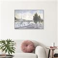 Picture of View In France _GroupedProduct_Rectangle_Landscape_Canvas_Framed_