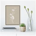 Picture of Neutral Plant V _GroupedProduct_Rectangle_Portrait_Canvas_Framed_
