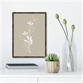 Picture of Neutral Plant V _GroupedProduct_Rectangle_Portrait_Canvas_Framed_
