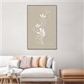 Picture of Neutral Plant V _GroupedProduct_Rectangle_Portrait_Canvas_Framed_