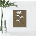 Picture of Neutral Plant  IV _GroupedProduct_Rectangle_Portrait_Canvas_Framed_