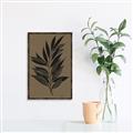 Picture of Silhouette Leaves _GroupedProduct_Rectangle_Portrait_Canvas_Framed_