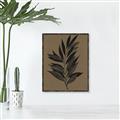 Picture of Silhouette Leaves _GroupedProduct_Rectangle_Portrait_Canvas_Framed_