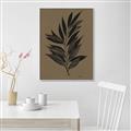 Picture of Silhouette Leaves _GroupedProduct_Rectangle_Portrait_Canvas_Framed_