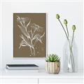 Picture of Neutral Plant  III _GroupedProduct_Rectangle_Portrait_Canvas_Framed_