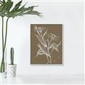 Picture of Neutral Plant  III _GroupedProduct_Rectangle_Portrait_Canvas_Framed_