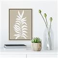 Picture of Neutral Plant I  _GroupedProduct_Rectangle_Portrait_Canvas_Framed_
