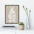 Picture of Neutral Plant I  _GroupedProduct_Rectangle_Portrait_Canvas_Framed_