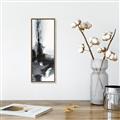 Picture of Black Abstract _GroupedProduct_Panel_Portrait_Canvas_Framed_