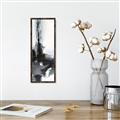 Picture of Black Abstract _GroupedProduct_Panel_Portrait_Canvas_Framed_