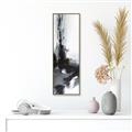 Picture of Black Abstract _GroupedProduct_Panel_Portrait_Canvas_Framed_