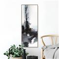 Picture of Black Abstract _GroupedProduct_Panel_Portrait_Canvas_Framed_