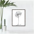 Picture of Single Flower VII  _GroupedProduct_Rectangle_Portrait_Canvas_Framed_