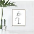 Picture of Single Flower IV _GroupedProduct_Rectangle_Portrait_Canvas_Framed_