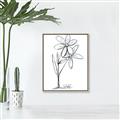 Picture of Single Flower III _GroupedProduct_Rectangle_Portrait_Canvas_Framed_