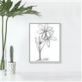Picture of Single Flower III _GroupedProduct_Rectangle_Portrait_Canvas_Framed_