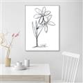 Picture of Single Flower III _GroupedProduct_Rectangle_Portrait_Canvas_Framed_