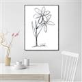 Picture of Single Flower III _GroupedProduct_Rectangle_Portrait_Canvas_Framed_