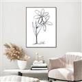 Picture of Single Flower III _GroupedProduct_Rectangle_Portrait_Canvas_Framed_