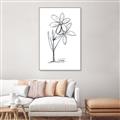 Picture of Single Flower III _GroupedProduct_Rectangle_Portrait_Canvas_Framed_