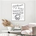 Picture of Silhouette Leaves III _GroupedProduct_Rectangle_Portrait_Canvas_Framed_