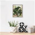 Picture of Tropical Greens _GroupedProduct_Rectangle_Portrait_Canvas_Framed_