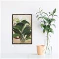 Picture of Tropical Greens _GroupedProduct_Rectangle_Portrait_Canvas_Framed_