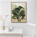 Picture of Tropical Greens _GroupedProduct_Rectangle_Portrait_Canvas_Framed_