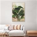 Picture of Tropical Greens _GroupedProduct_Rectangle_Portrait_Canvas_Framed_