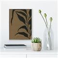 Picture of Silhouette Corn Leaves _GroupedProduct_Rectangle_Portrait_Canvas_Framed_