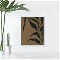 Picture of Silhouette Corn Leaves _GroupedProduct_Rectangle_Portrait_Canvas_Framed_