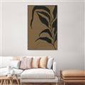 Picture of Silhouette Corn Leaves _GroupedProduct_Rectangle_Portrait_Canvas_Framed_