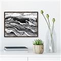 Picture of Seascape Sketch _GroupedProduct_Rectangle_Landscape_Canvas_Framed_